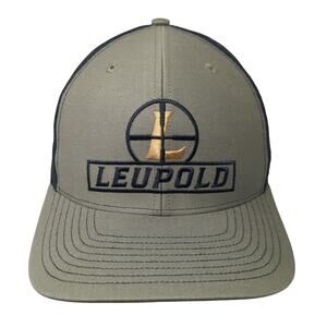 Leupold Snapback Mesh Back Trucker Hat Multi One Size Colorblock Outdoor